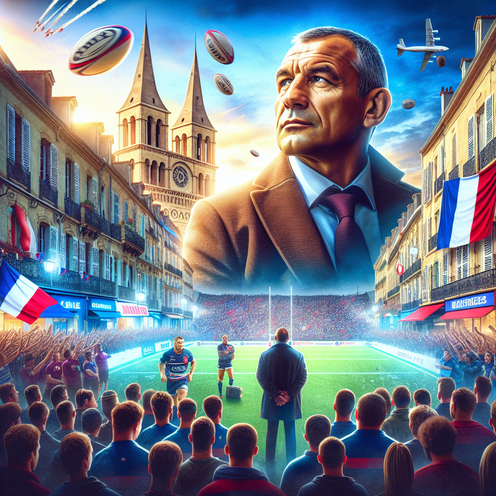 Vidéo. Rugby : Fabien Galthié choisit Montpellier pour présenter le nouveau staff du XV de France