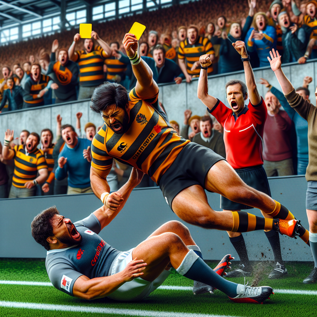 🏉💥🤕 Faits saillants : L'incident choc entre Pita Ahki et Dino Lamb en Champions Cup suscite un carton jaune !