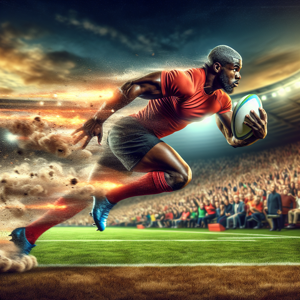 🚀💨 Le sprinteur supersonique : découvrez le joueur de rugby le plus rapide de tous les temps !