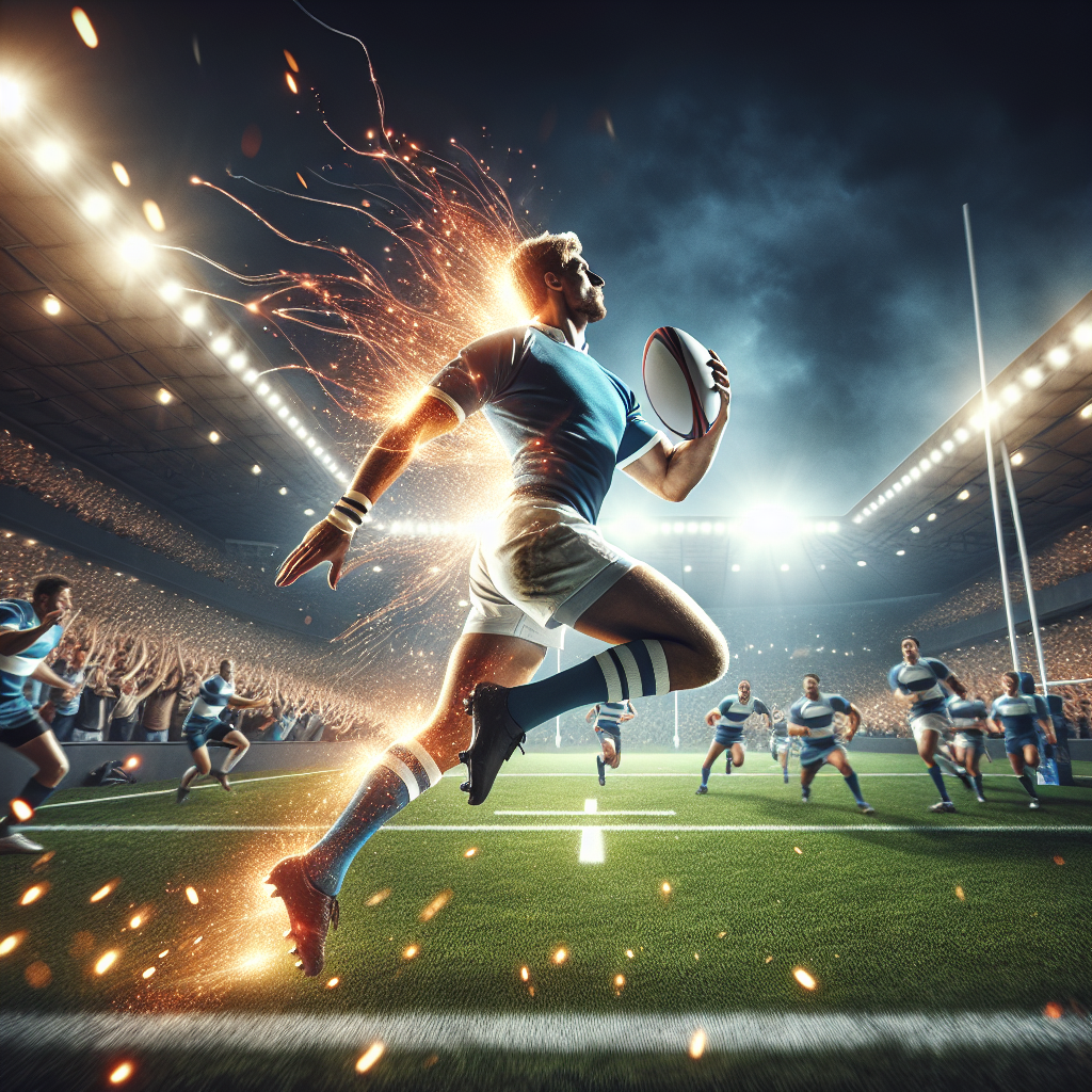 🏉💫 Nakarawa illumine le terrain avec un geste spectaculaire pour l'essai de Castres contre Montpellier! Découvrez la magie en action! ✨🔥