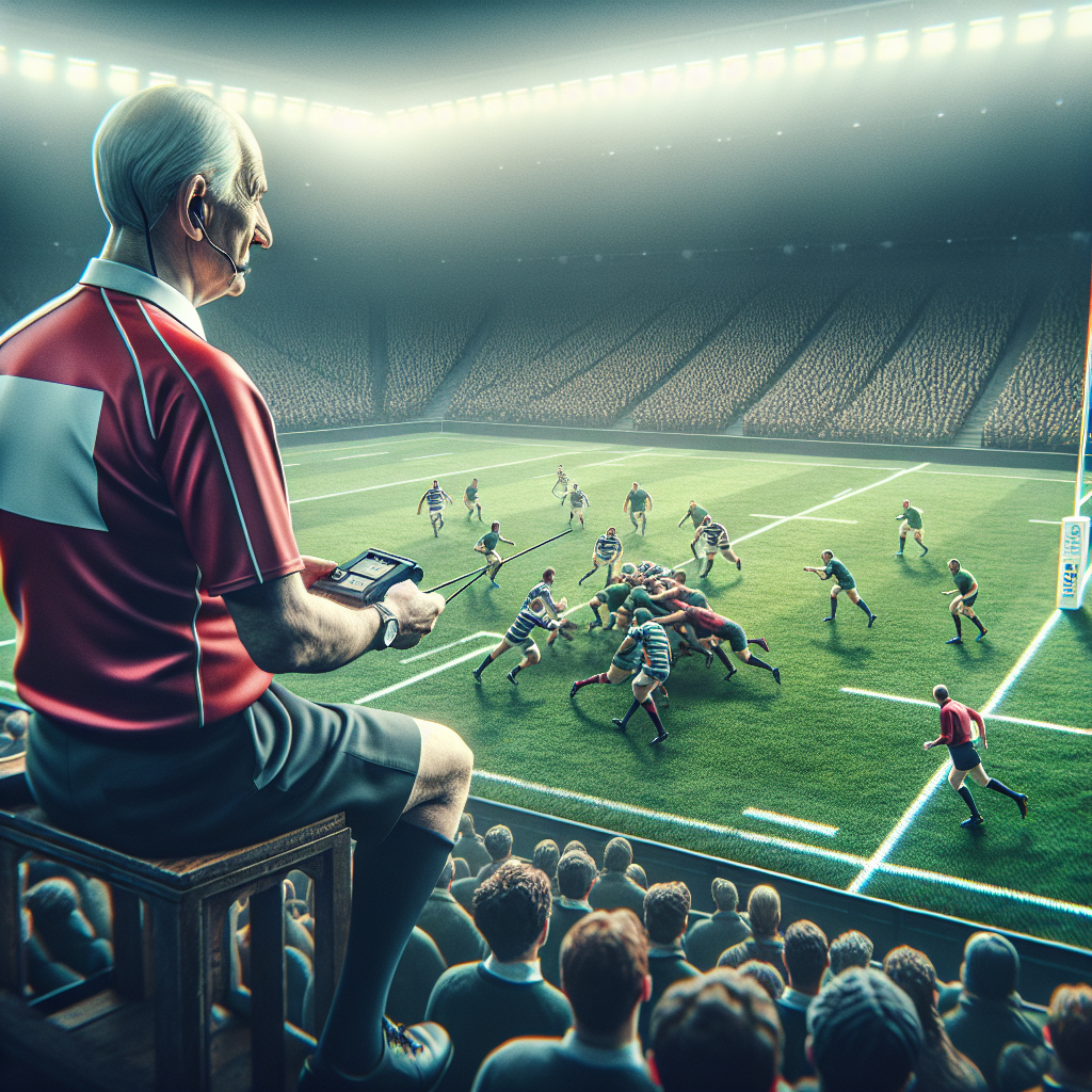 "🏉 Rugby : Nigel Owens propose des 🔄 changements révolutionnaires pour l'arbitrage dans le Tournoi des 6 Nations 2024 !"