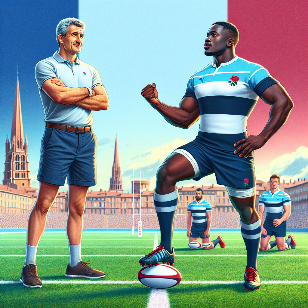 "🏉 Ugo Mola réagit à la sélection d'Emmanuel Meafou dans la liste des 34 du XV de France ! Découvrez sa réponse inspirante 👏"