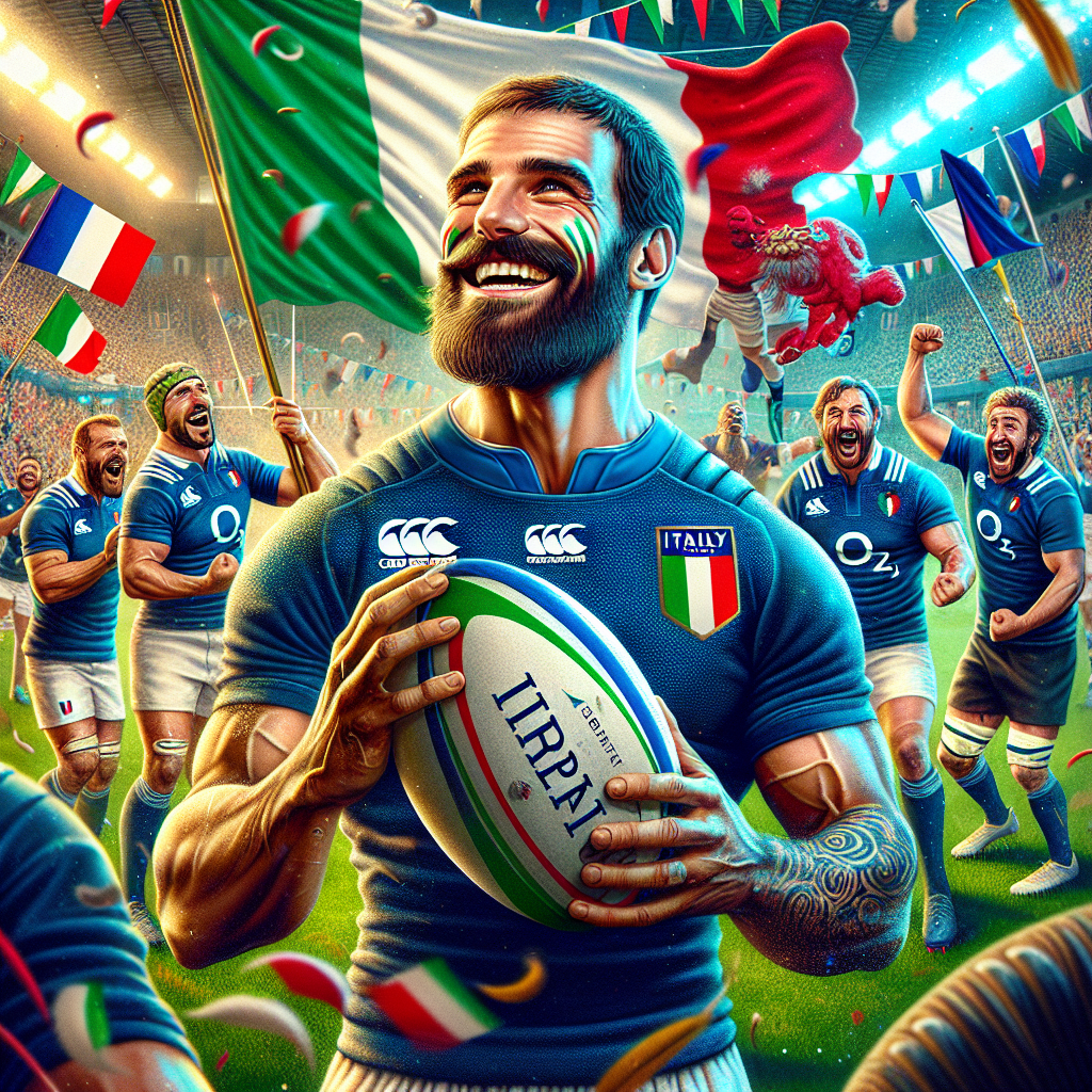 🏉 🇫🇷 Joie pour l'Italie : 7 Français sélectionnés par Quesada pour le Tournoi des 6 Nations 2024 ! 🇮🇹🔥