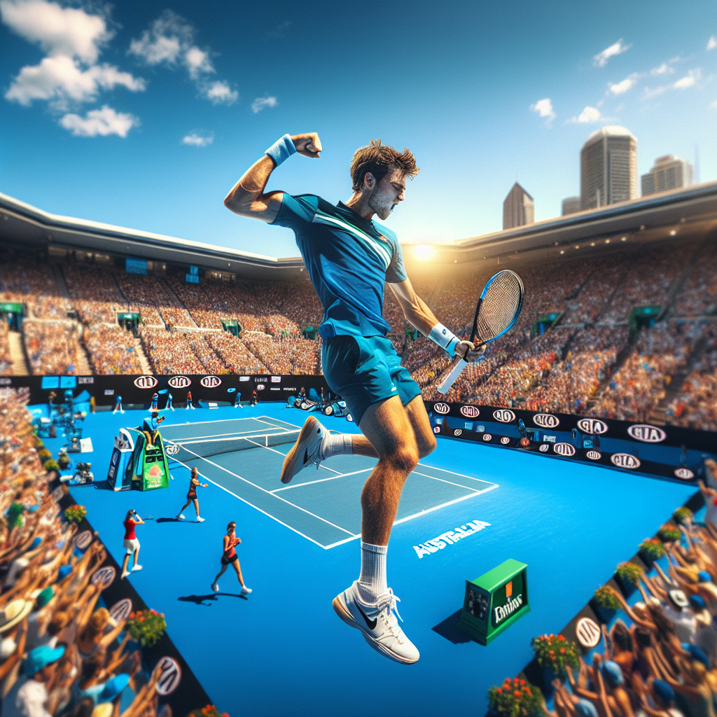 Tennis : le Montpelliérain Arthur Cazaux réalise l'impensable à l'Open d'Australie