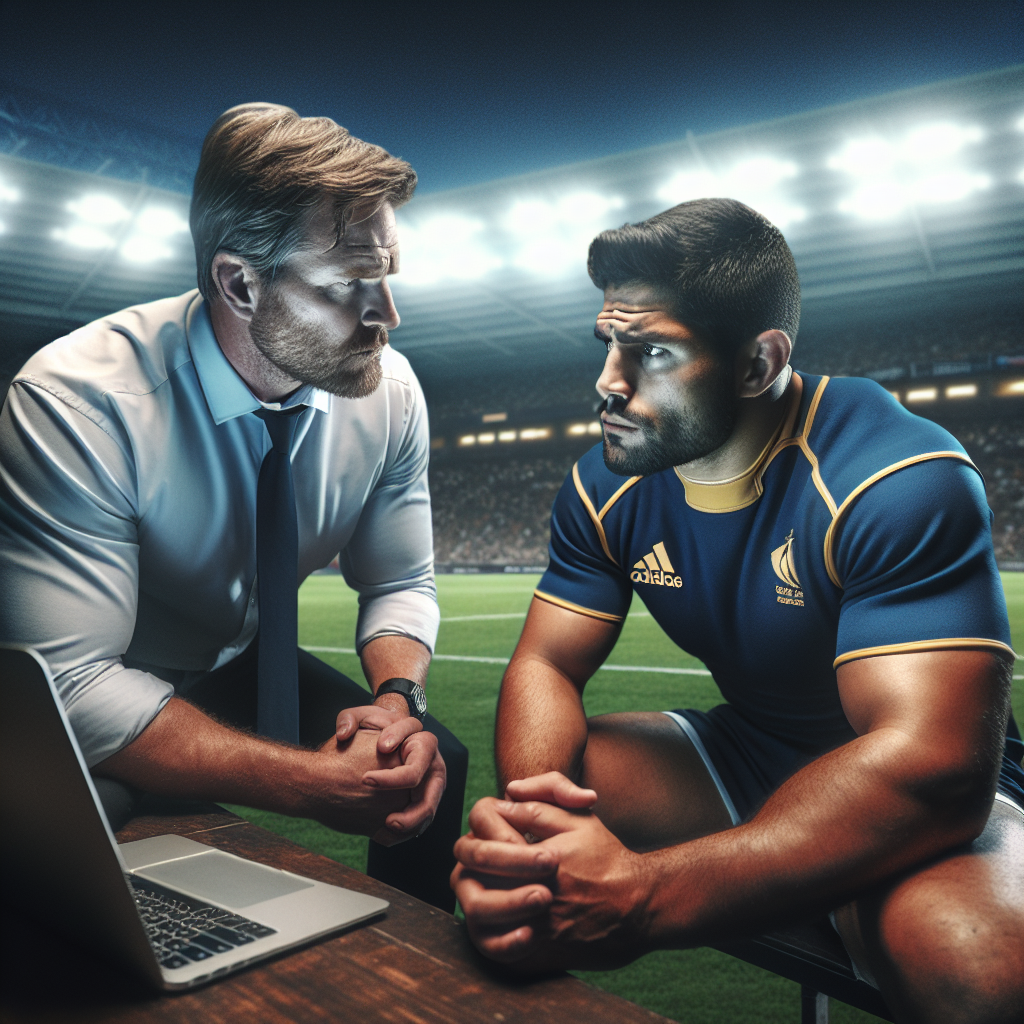 🏉 "Le Capitanat en Discussion: Quand Alldritt Appelle Ollivon ⚔️"