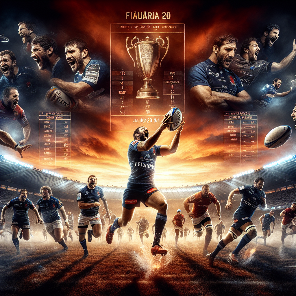 🏉🔥 Nouveaux résultats sensationnels de la 13e journée de Fédérale 2 : découvrez les classements des 8 poules ! 📊🏆