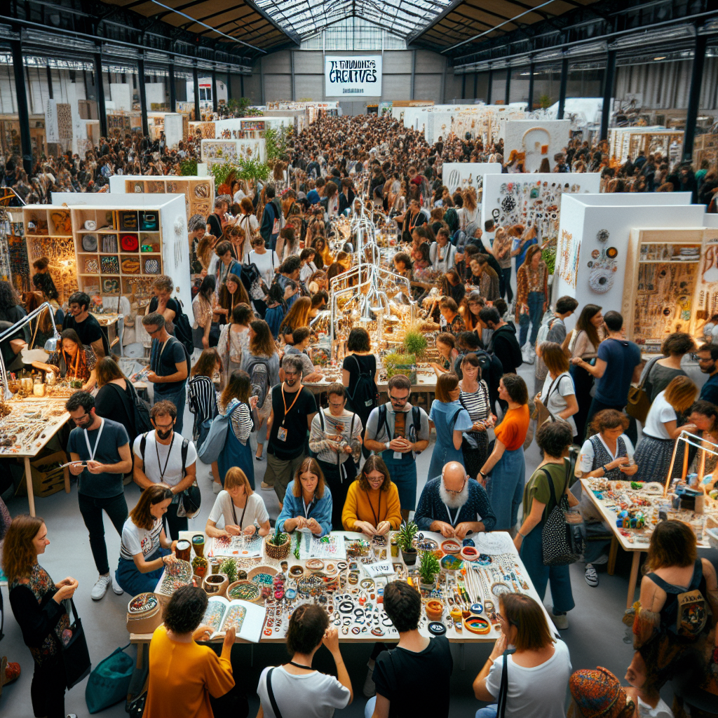 🎨 Découvrez les dernières tendances créatives au salon des Loisirs Créatifs à Montpellier! ✨🔥