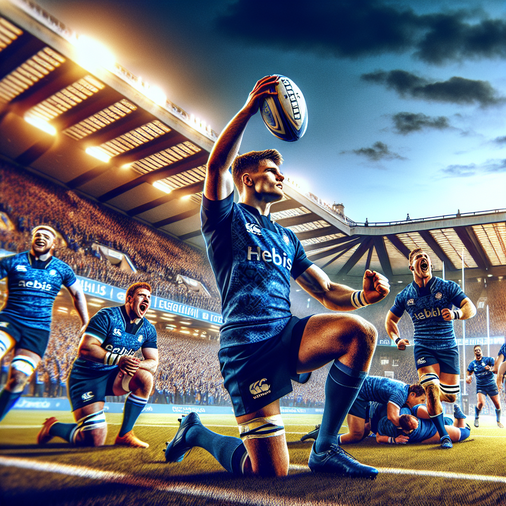 "La victoire éclatante du XV de France en Écosse propulse l'équipe vers les sommets 🇫🇷🏉"