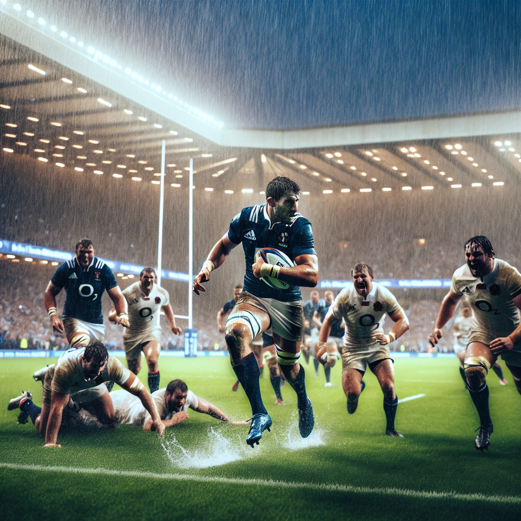 🇫🇷 Triomphalité tricolore : le XV de France triomphe sous la pluie écossaise 🏉💪