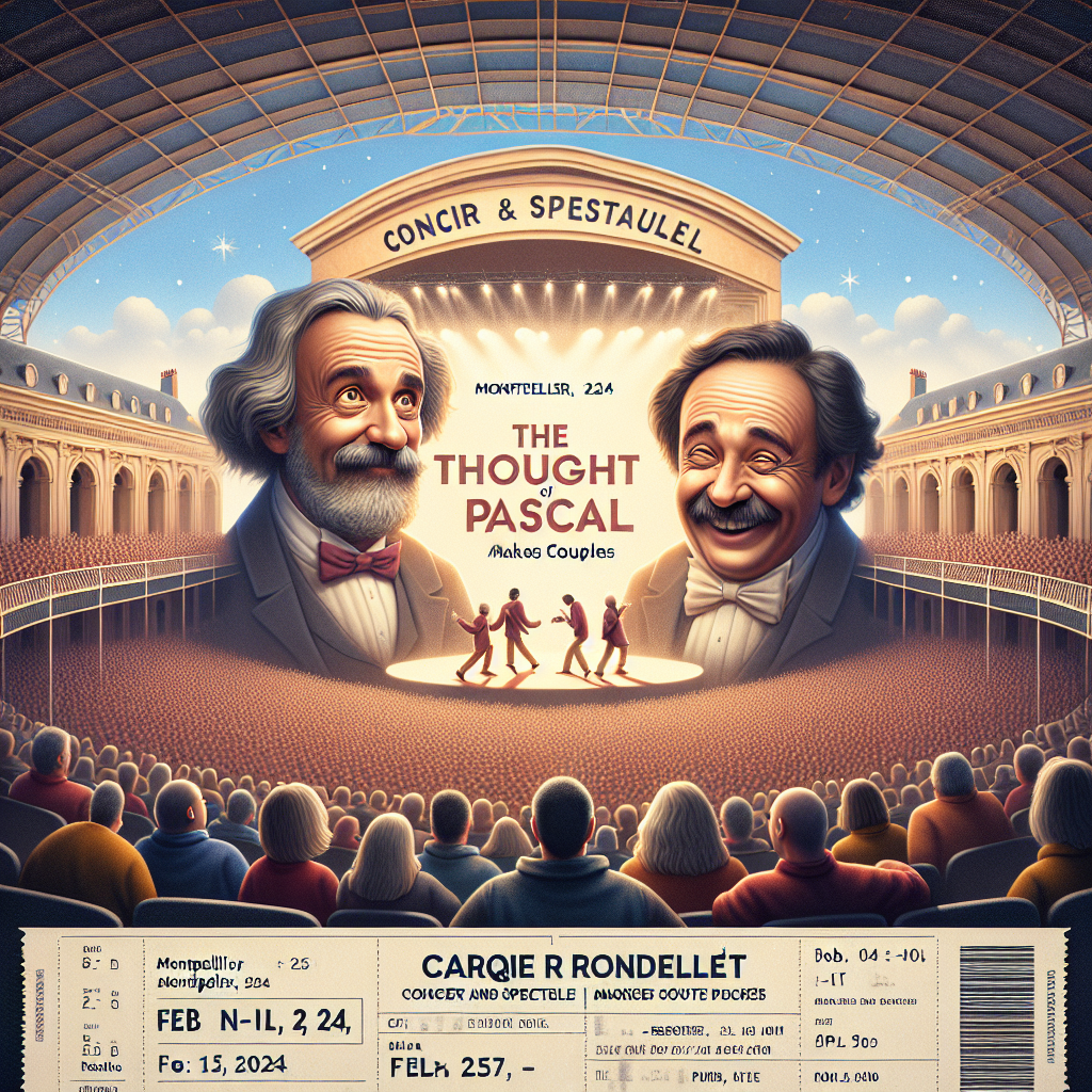 😂 "La Pensée de Pascal: Le Duo Philosophique qui Fait Rire en Couple à Montpellier! 🎭 Billets, dates et réservations au Carré Rondelet!" 🎟️