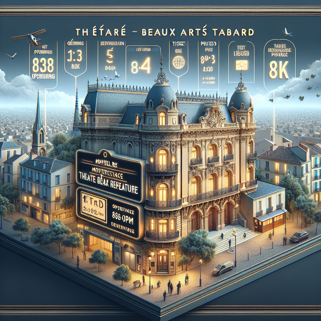 🎭 Vivez des émotions intenses au Théâtre Beaux Arts Tabard de Montpellier 🌟
