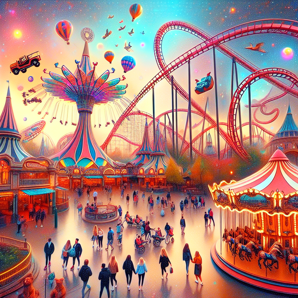 "Europark Vias : Plongez dans le monde magique de Fabrikus! 🎢🎠🎪"