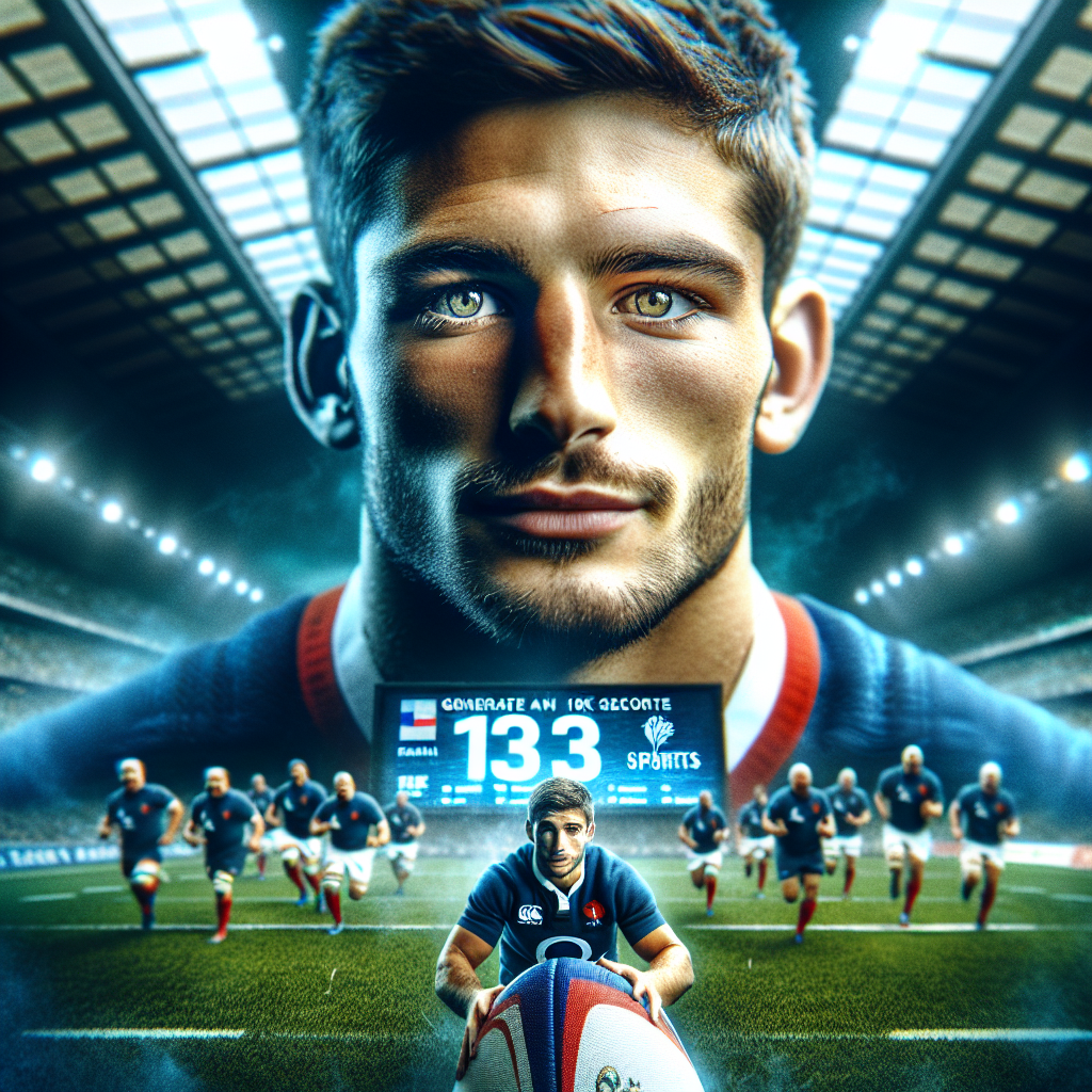 "Esteban Abadie : Le rêve de sa première sélection avec le XV de France 🏉✨"