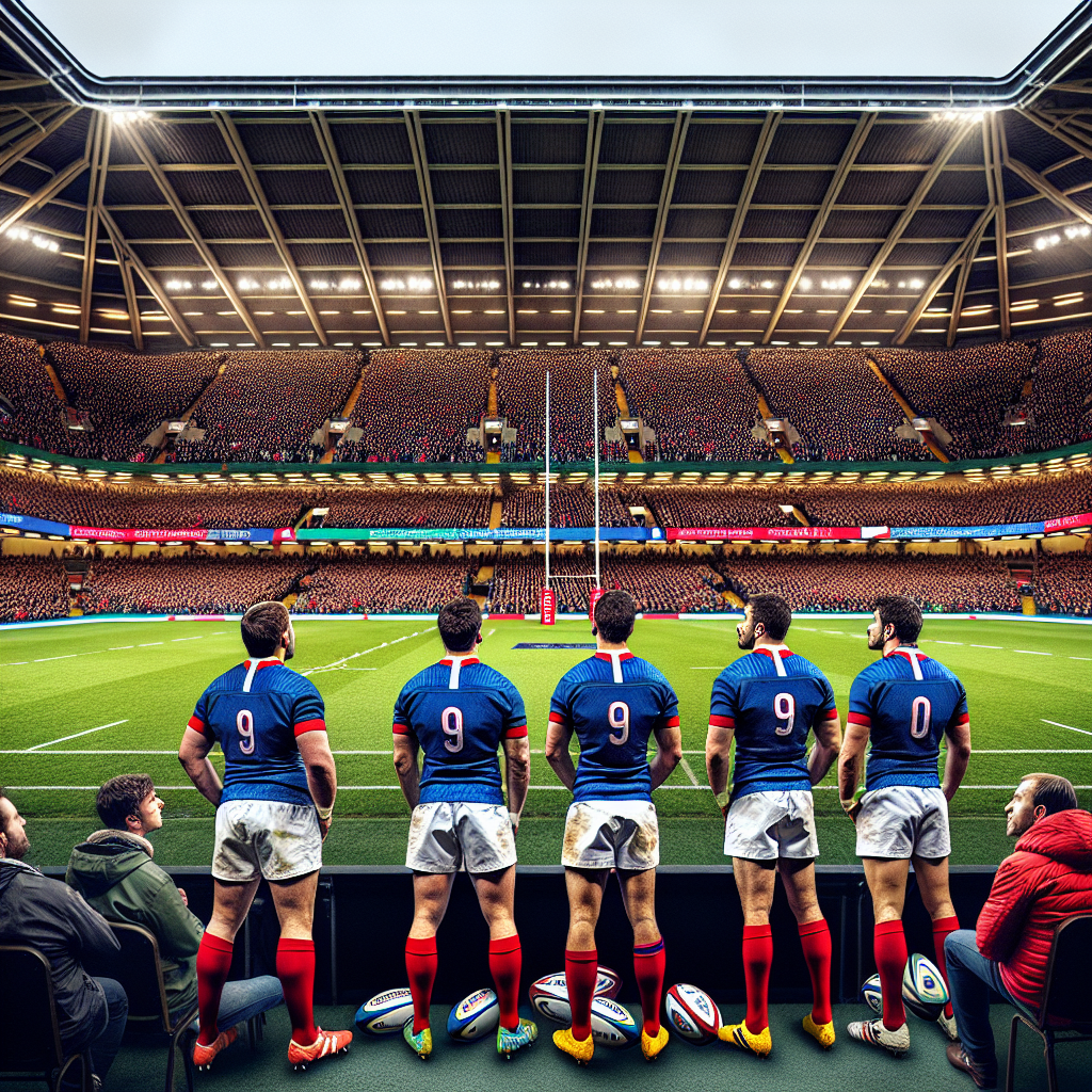 "XV de France : Les 5 joueurs dans les tribunes à Cardiff 🇫🇷🏉"