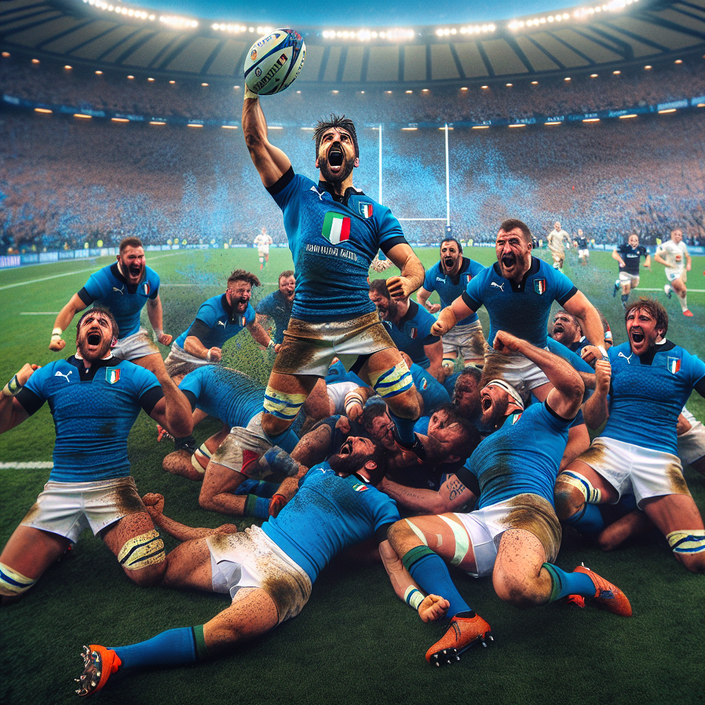 "🏉 La statistique effrayante sur l'Italie : un avertissement pour les Bleus ! 🇮🇹🇫🇷"