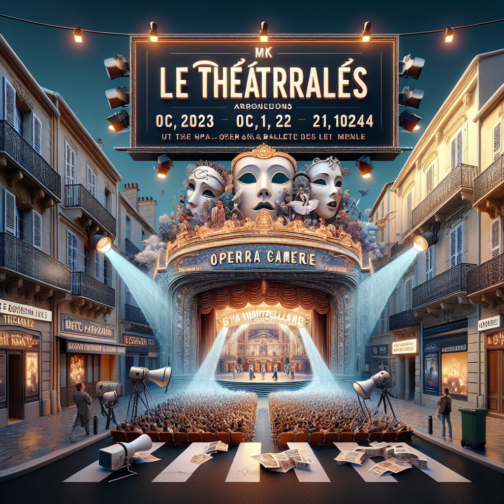 🎭 L'Évènement Théâtral à ne pas Manquer à Montpellier! 🌟 Les Théâtrales à l'Opéra Comédie