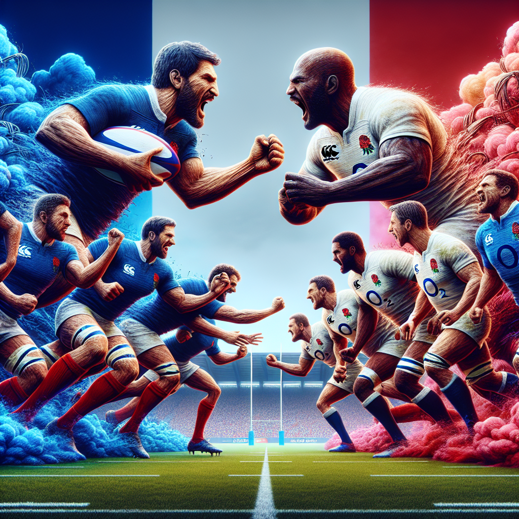 "Le XV de France face à ses démons : Un scénario qui rappelle le quart de finale contre l'Angleterre ⚔️🇫🇷🏉"