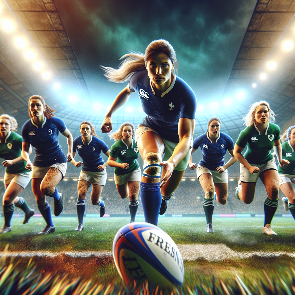 Les Bleues écrasent les Irlandaises : victoire éclatante sans pression! 🏉💪