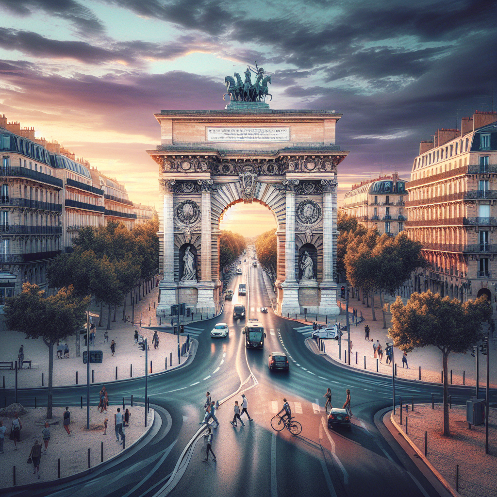 "🏛️ Découvrez la majestueuse Promenade du Peyrou à Montpellier! ✨"