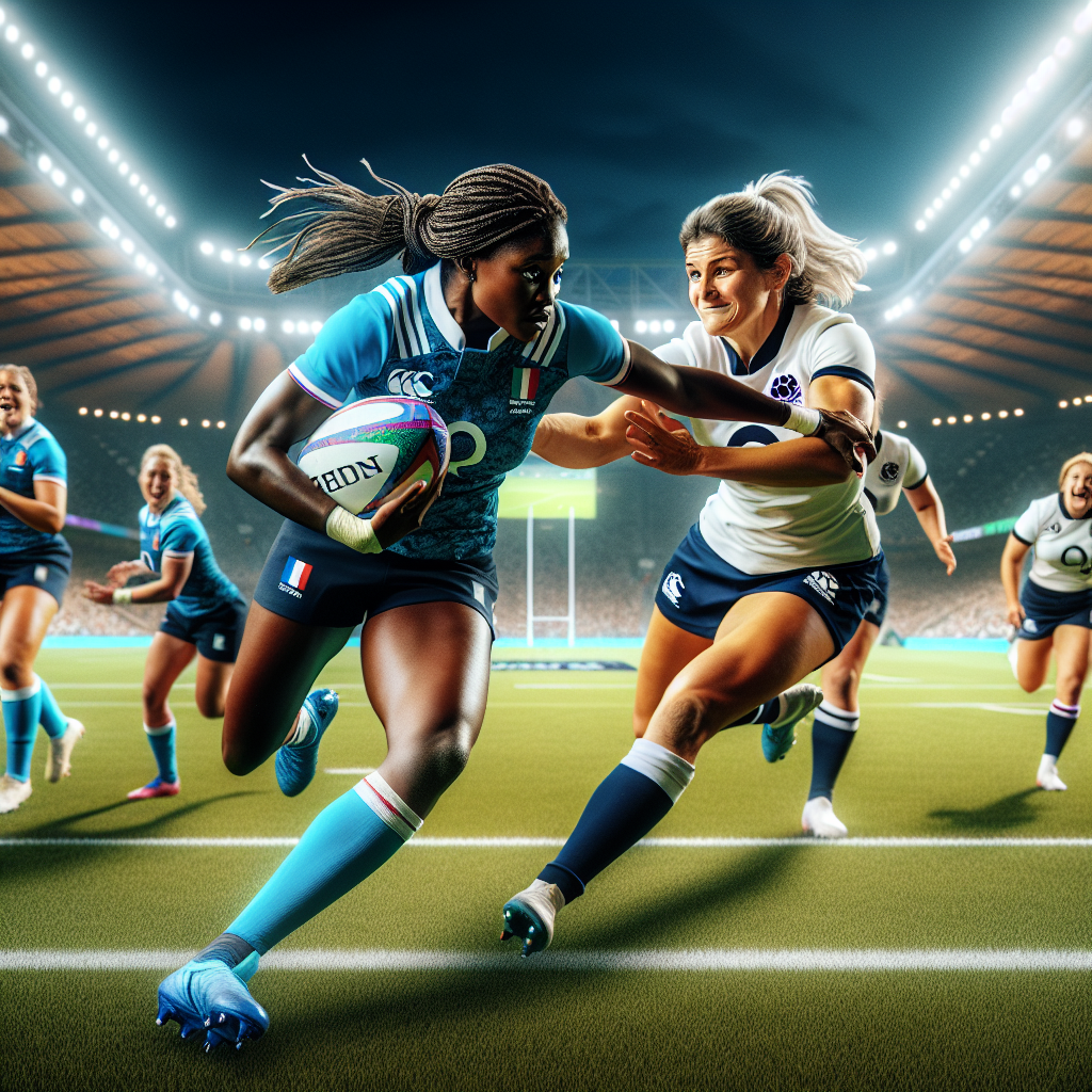 "6 Nations Féminin 2024 : Oser sur le Terrain 💪 Une Véritable Déclaration de Guerre !"