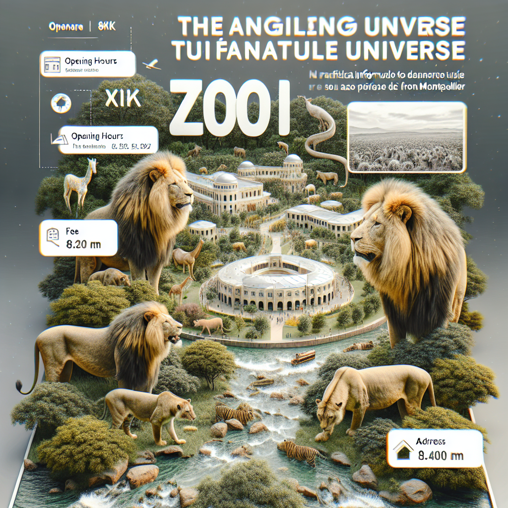 "Découvrez l'univers fascinant du Zoo de Montpellier! 🦁🌿"