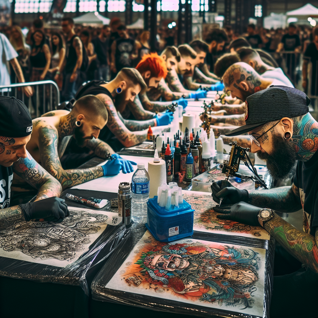 "La folie des tatouages à Narbonne : 80 artistes venus de toute la France pour ce salon incroyable 💉🎨"