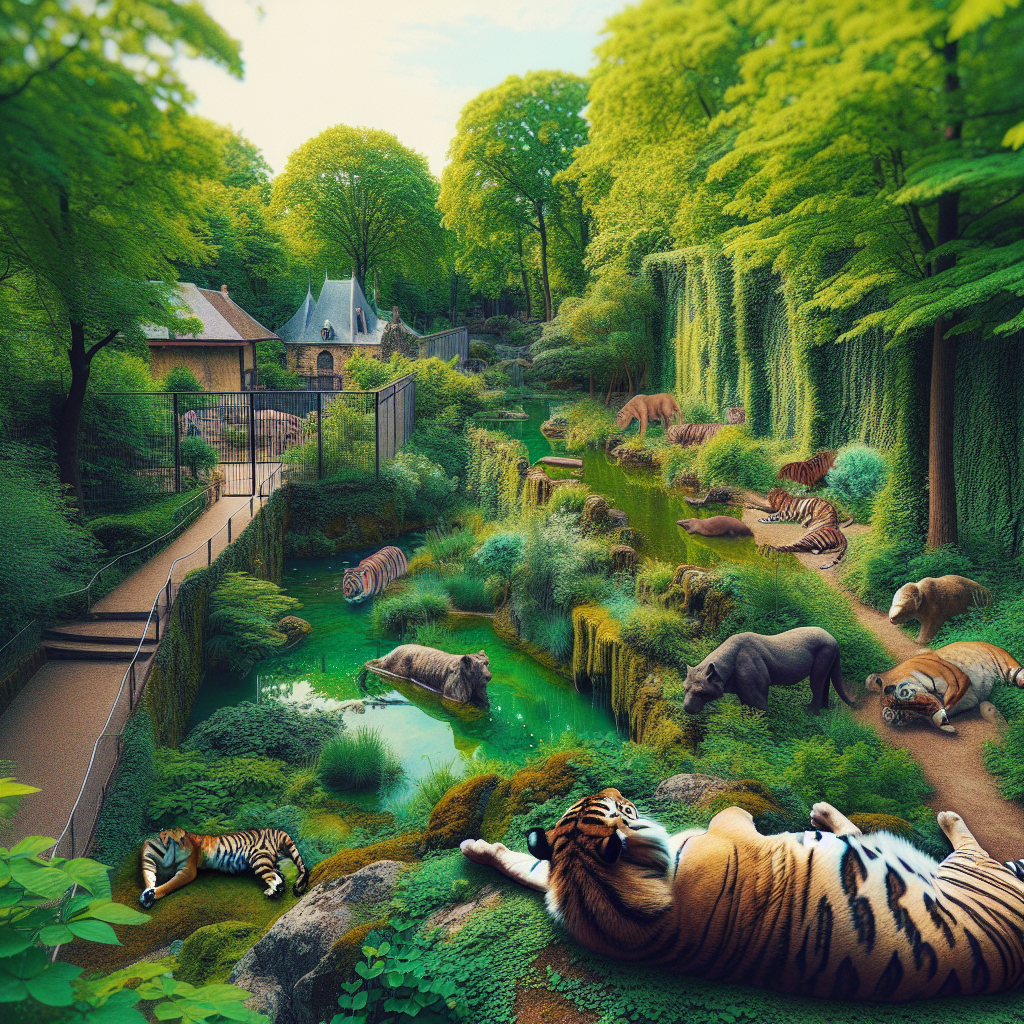 "🐅🌿 Explorez la faune sauvage au Zoo de Montpellier ! 🦁🌳"