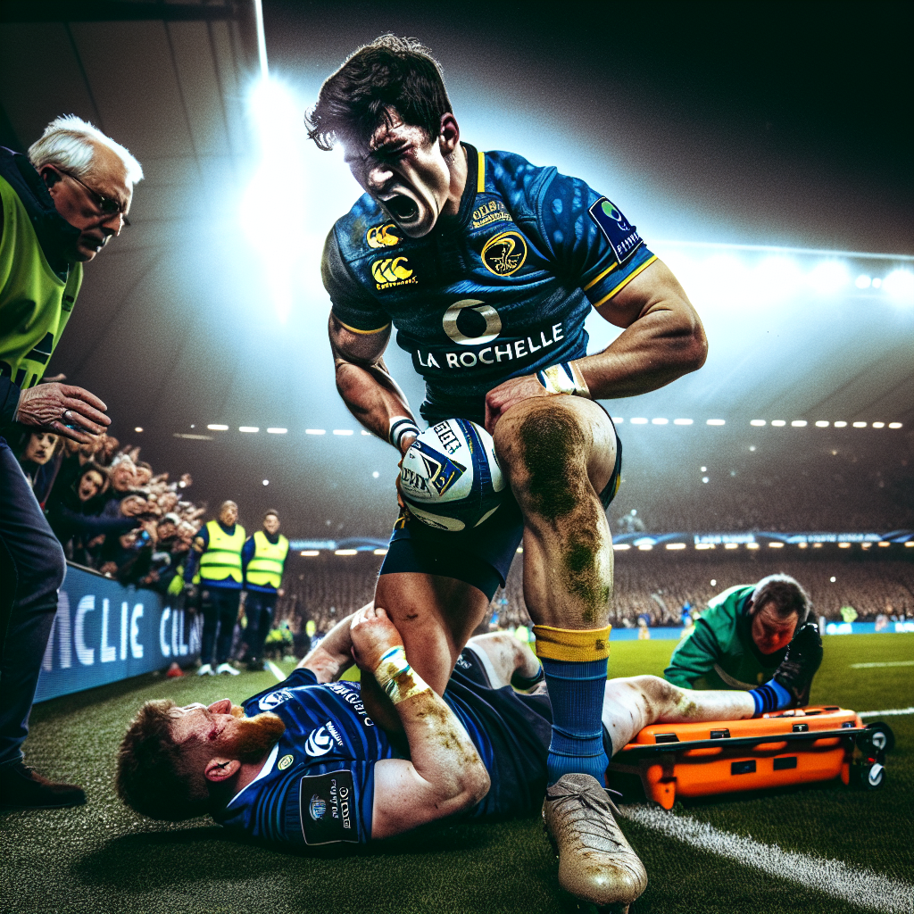 "Champions Cup : le terrible choc de Kerr-Barlow face au Leinster 💥🏉"