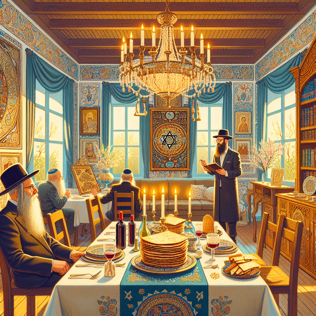 VISITE GUIDÉE JUDAÏSME ET FÊTE JUIVE DE PESSAH DANS LA MAISON DU RABBIN