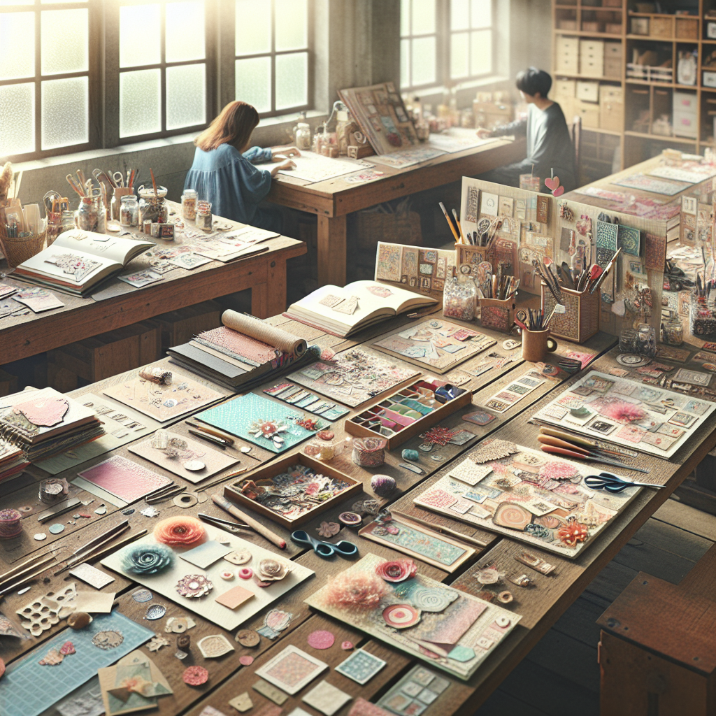 ATELIER SCRAPBOOKING TOUT PUBLIC - ÎLOT DES ARTS