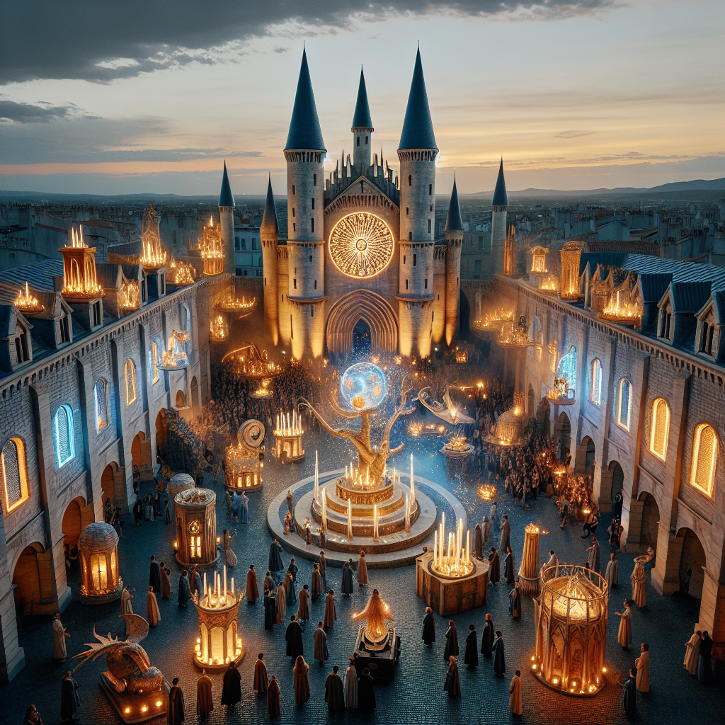 JEU GÉANT INSPIRÉ D'HARRY POTTER MONTPELLIER