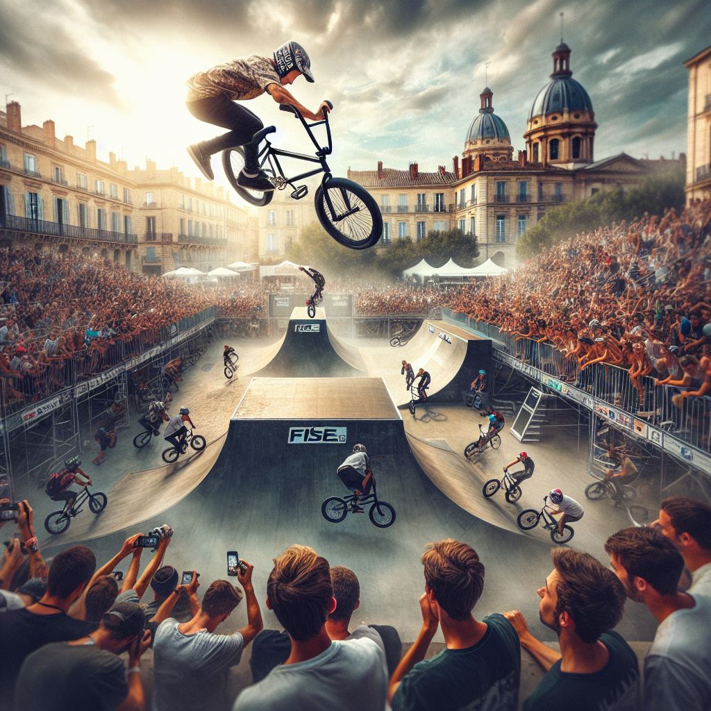 Fise Montpellier : Anthony Jeanjean survole la finale BMX freestyle