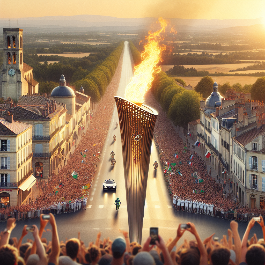 "🔥 La Flamme Olympique en Occitanie : Découvrez les 7 Départements Visités ! 🏅"