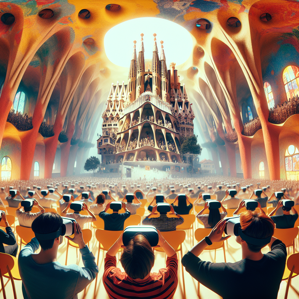 "🎨🕶️ Immersion Virtuelle : Vivez l'Œuvre de Gaudi à Mauguio Près de Montpellier!"
