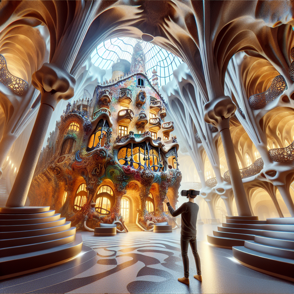 "Explorez Gaudí en Réalité Virtuelle à Mauguio près de Montpellier 🌟"