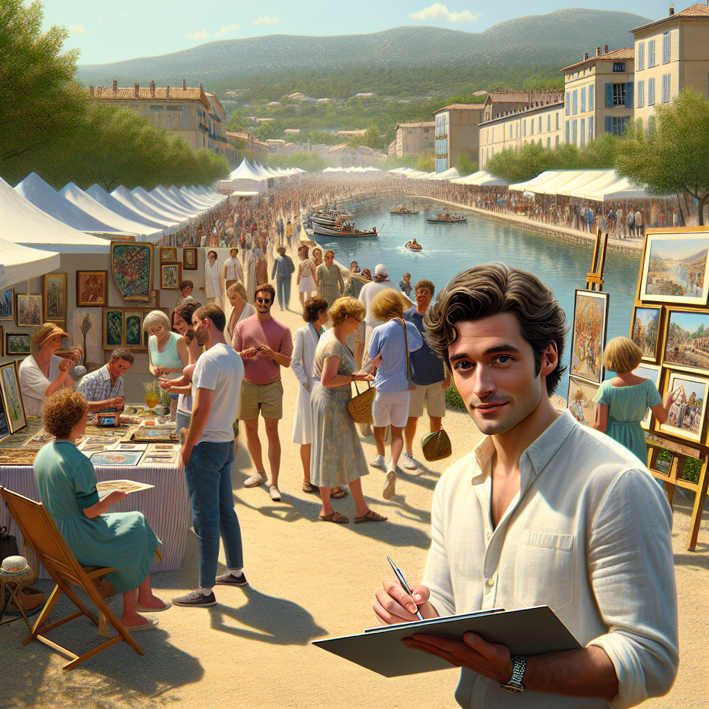 🎭✨ Rencontrez Benjamin Douba-Paris au Printemps des Artistes à Balaruc-les-Bains !