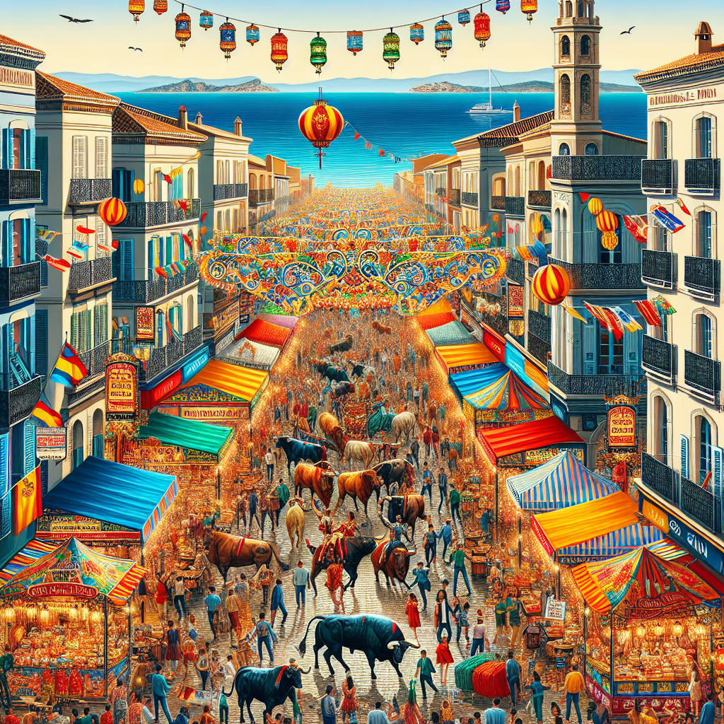 "🎉 Viva la feria à Palavas-les-Flots : Fête et Folklore près de Montpellier ! 🌊"