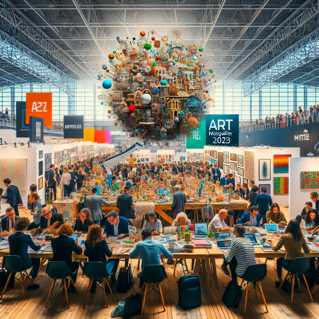 "Art Montpellier 2023 : Un Pont Créatif pour les Entreprises 🖼️"