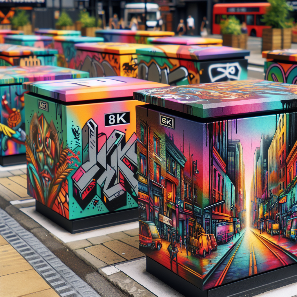 "Lunel : Des Fresques Colorées pour Éliminer les Tags Urbains 🎨"
