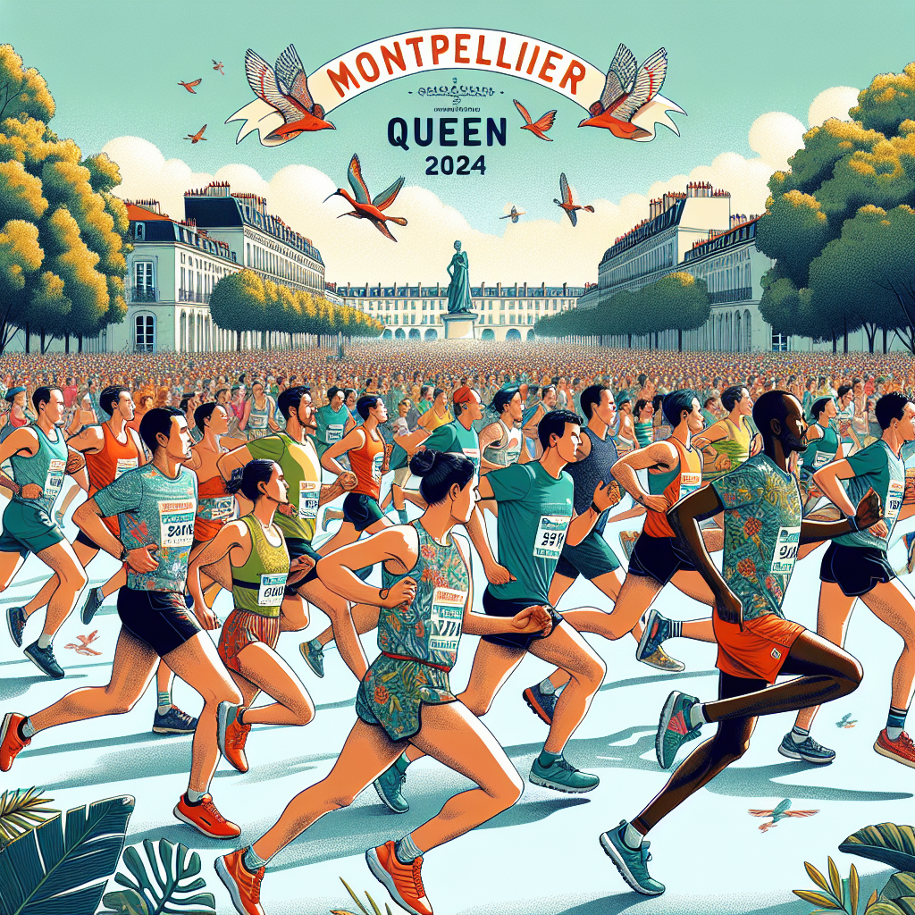 👑 Courir avec style à la Montpellier Reine 2024! 👟🌟