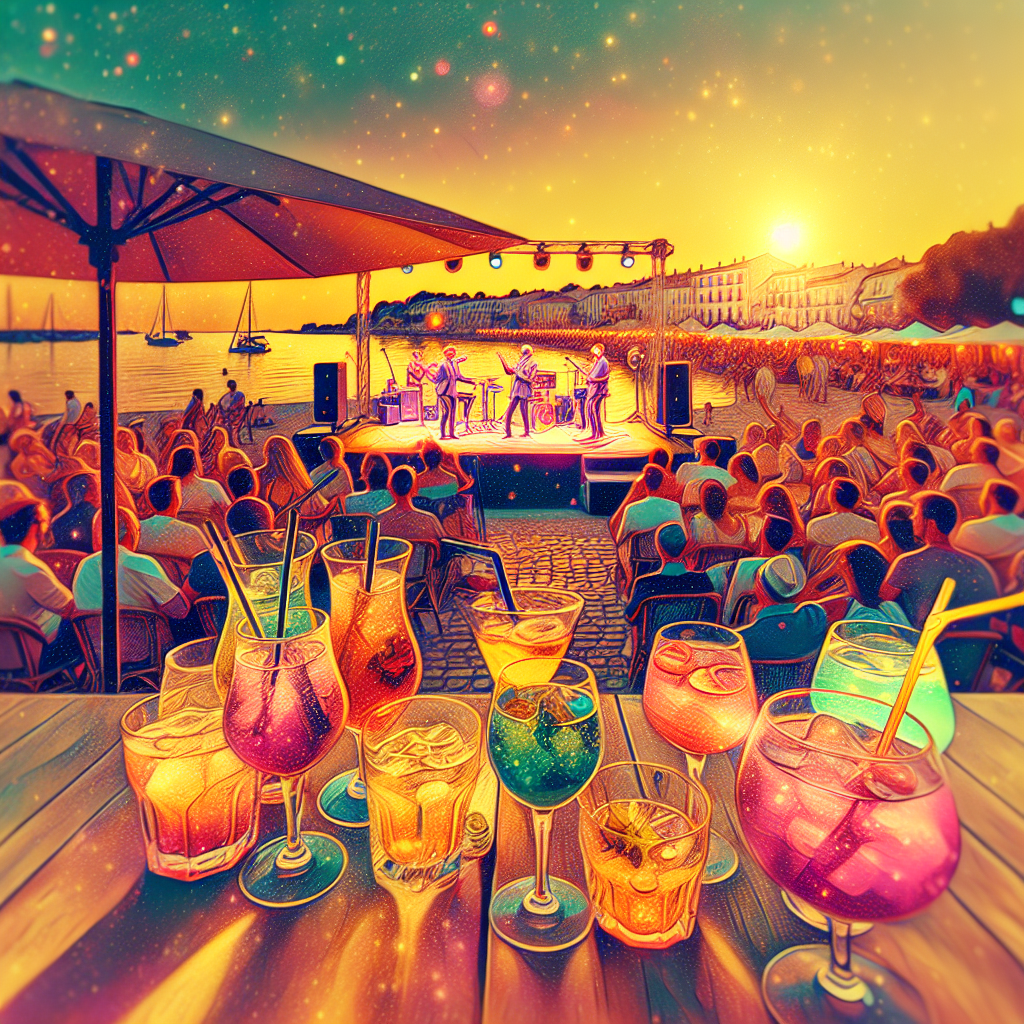"Spectacle d'Été : LIA Cocktails Show 🍹✨ à Agde"