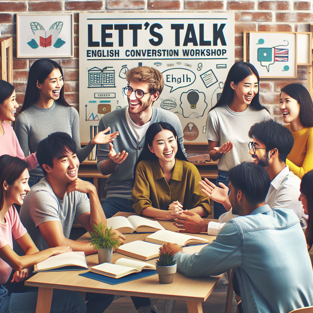 LET'S TALK : ATELIER DE CONVERSATION EN ANGLAIS