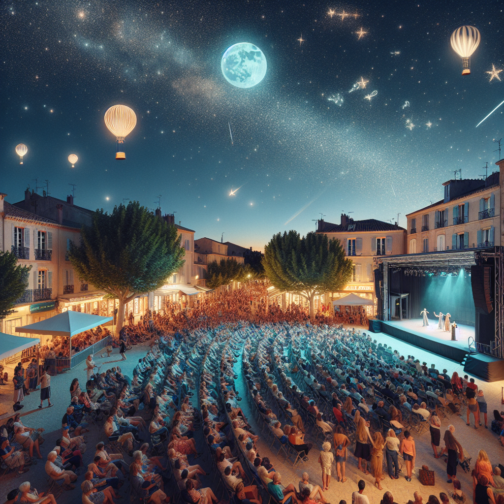 "Lunel : Découvrez le Théâtre en Plein Air 🎭✨ Ouvert à Tous !"