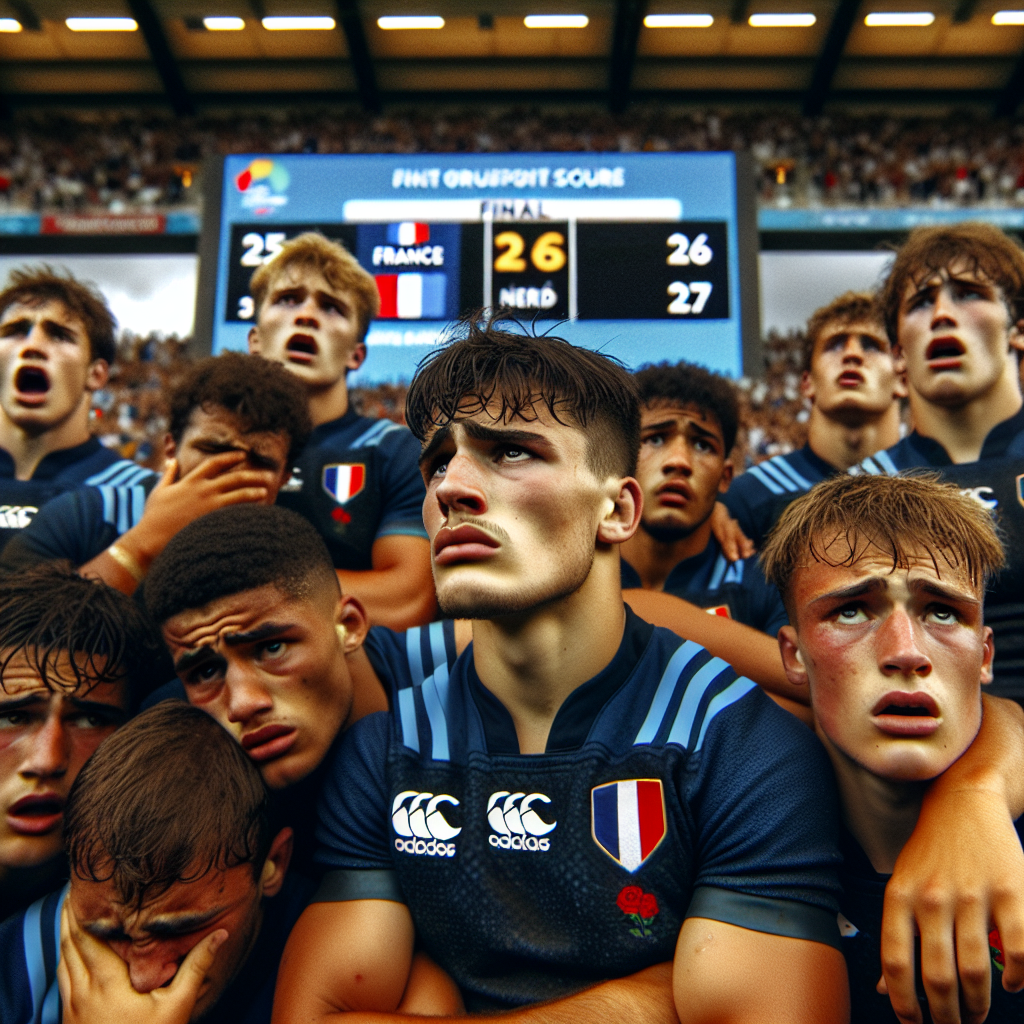 "France U20 Rugby : Une Frustration Monumentale 😢"