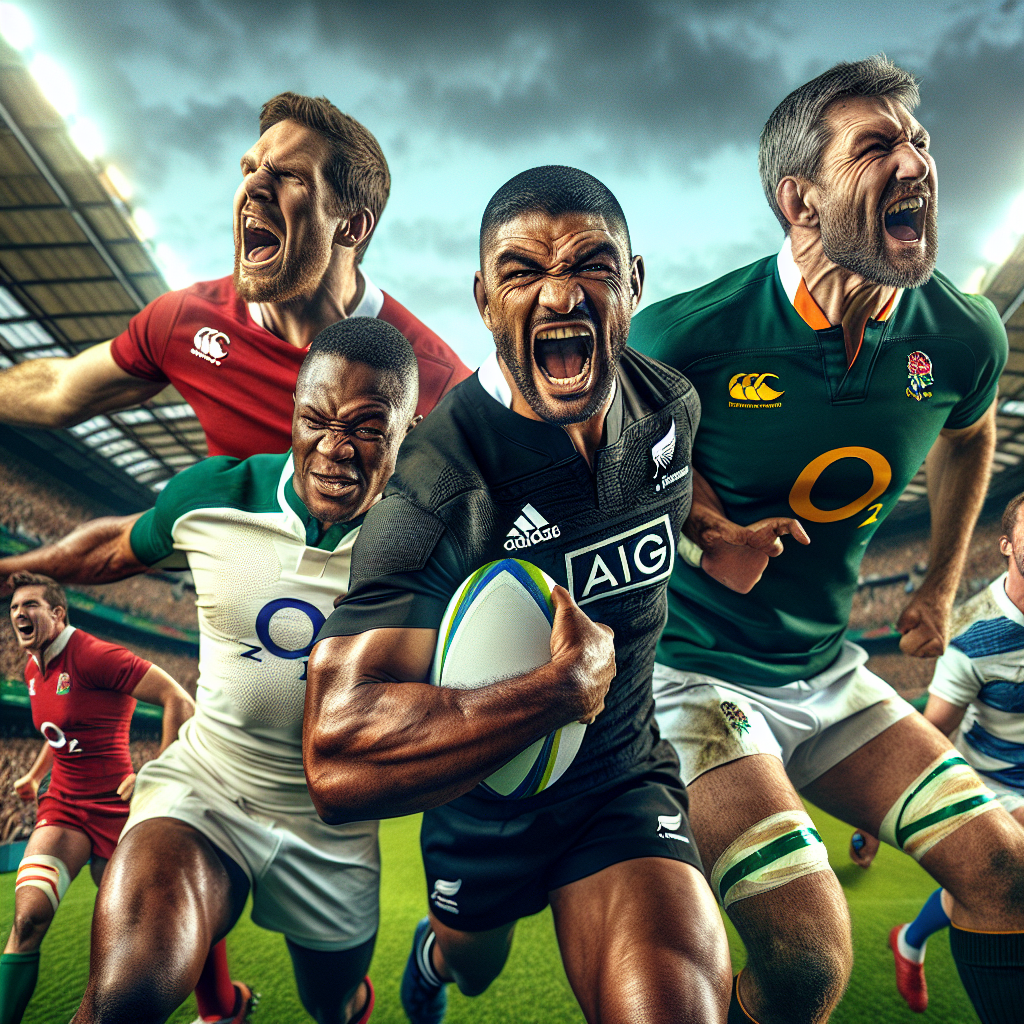 🏉 "Un week-end de folie pour le rugby avec les All Blacks, l'Angleterre, l'Afrique du Sud et l'Irlande!" 🌟