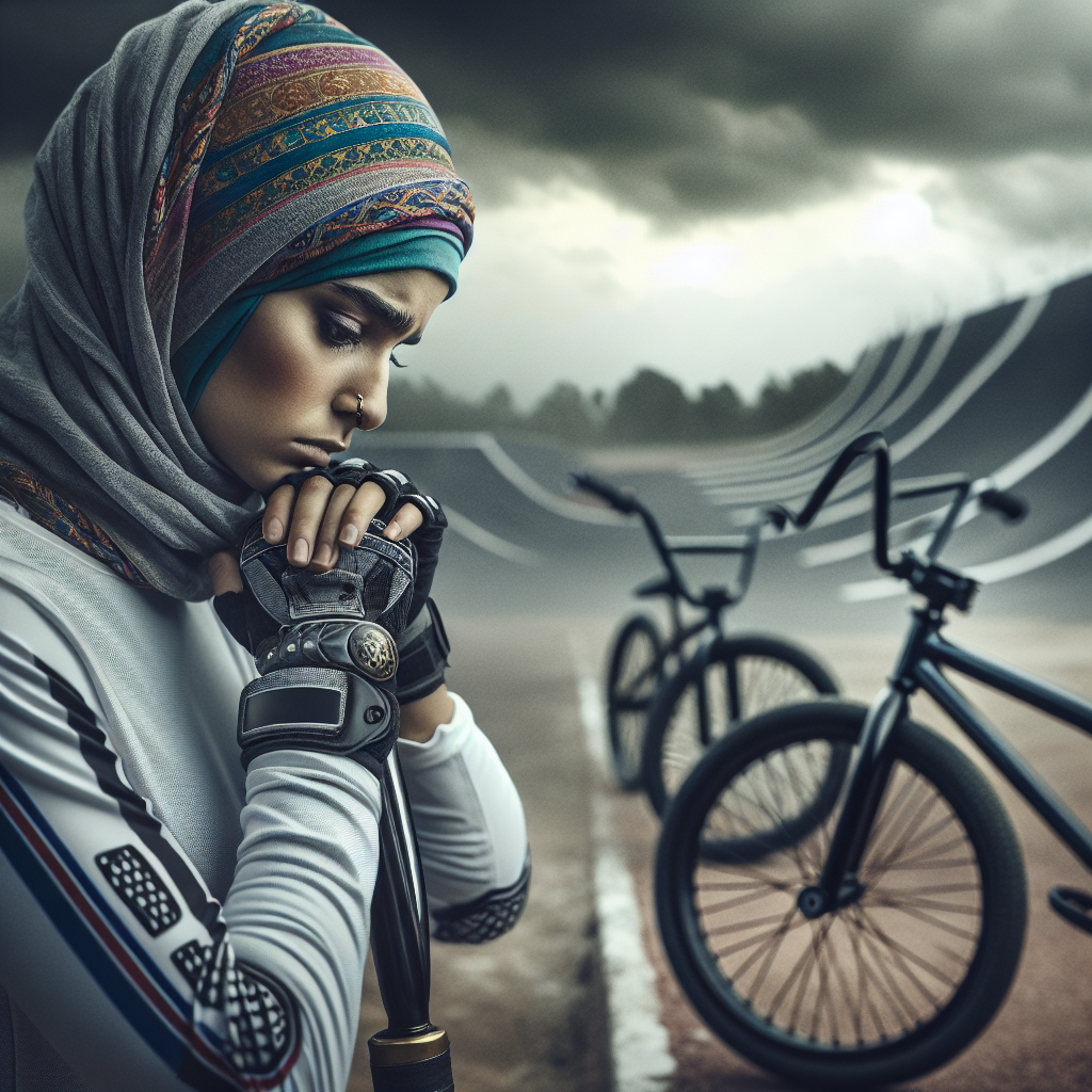 🚴‍♀️ Douleur et Déception : Kenza Chaal, Espoir du BMX Français, Privée des JO