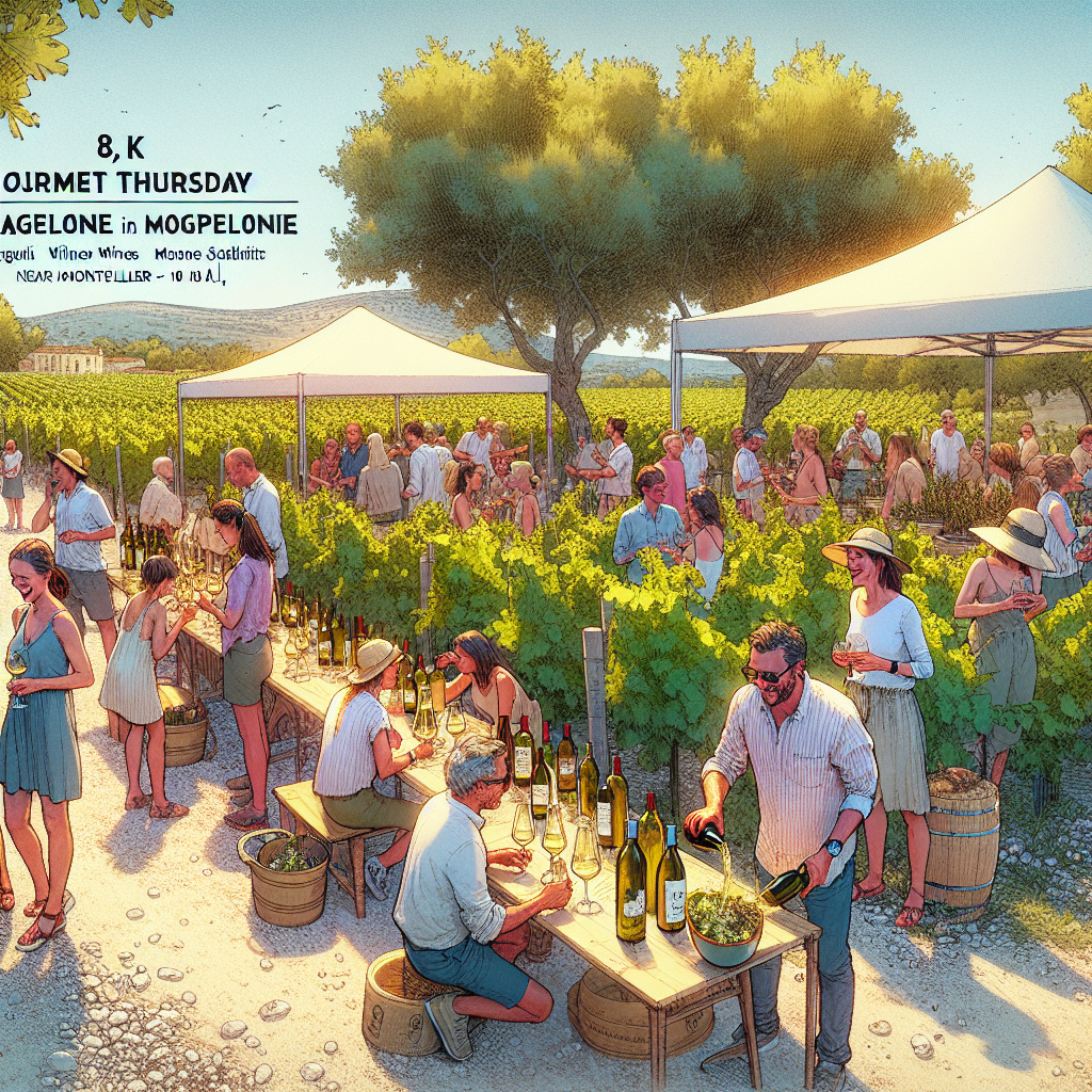 🍷 Les Jeudis Gourmands : Dégustez des Vins Bio et Solidaires à Maguelone près de Montpellier 🌿
