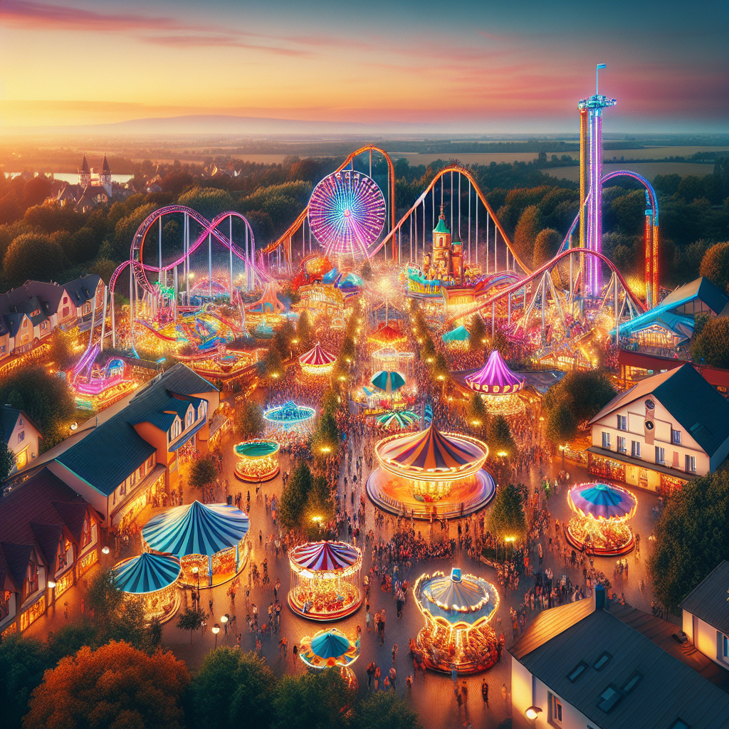 🎢 Faites le plein de sensations : Ouverture imminente du Luna Park à Pérols près de Montpellier ! 🎡