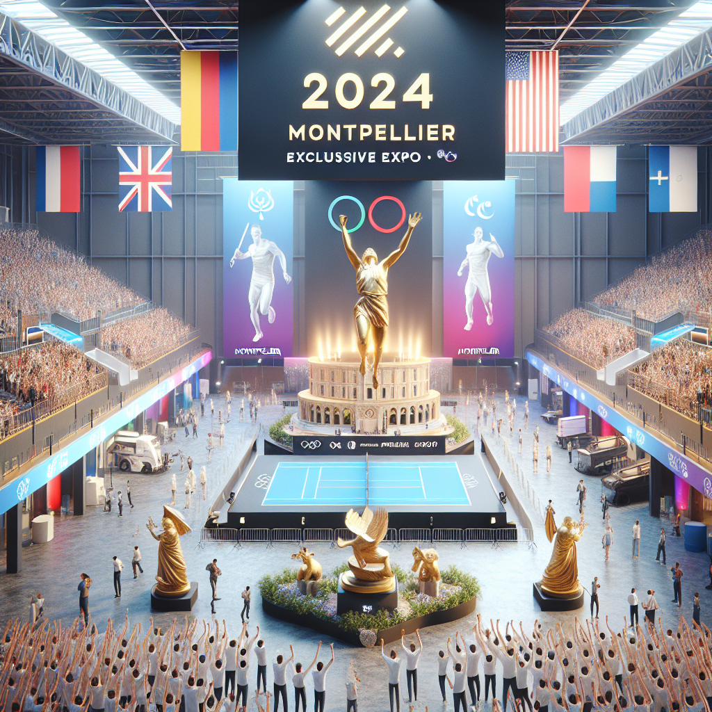 "🏅 Montpellier: Expo Exclusive pour les JO 2024 Dévoilée!"