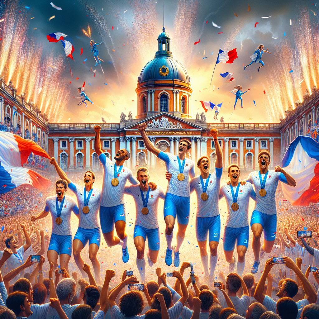 🎉 Toulouse en Fête : Les Athlètes des JO 2024 Acclamés au Capitole ! 🏅